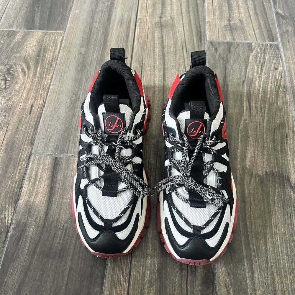 Javi Edge "East West Intl LLC" Multi-Color Leather Men's Athletic Shoes Size 10